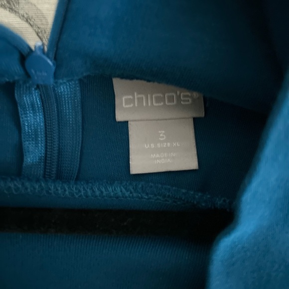 Chico’s mock neck swing tunic. - Picture 3 of 4